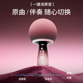  唱吧 自带声卡 手机K歌麦克风音箱一体 无线话筒 蓝牙音响