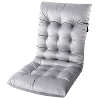 foojo坐垫秋冬连体坐垫靠垫加厚荷兰绒椅垫40*80cm