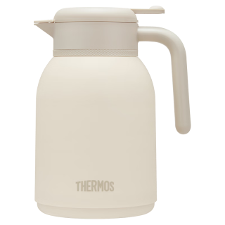 PLUS会员：THERMOS 膳魔师 TEHD-1500G 保温壶 1.48L 奶油白