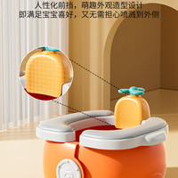 小野七天 宝宝旅行可折叠小马桶便携儿童车载坐便器(20个清洁袋+收纳袋)