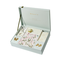 babycare BC2406035 山茶花新生儿礼盒 哆咔星灰绿 59码 10件套