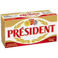 PRÉSIDENT 总统 黄油块 淡味 200g