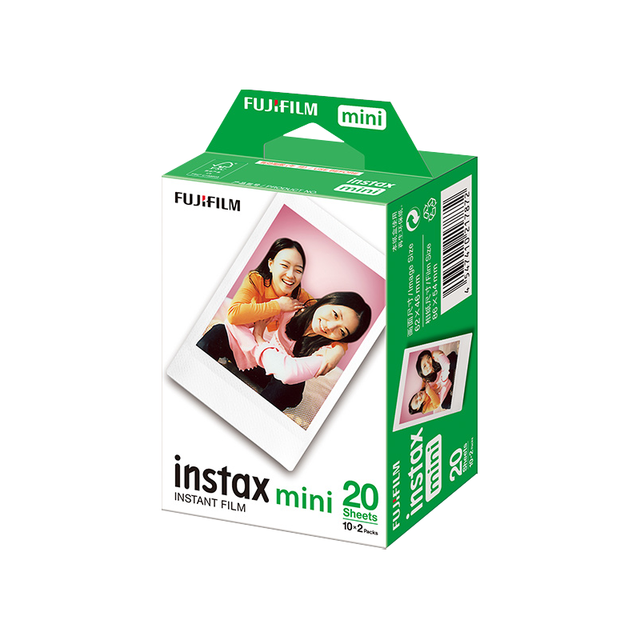 富士 INSTAX富士instax立拍立得 mini相纸 白边双包20张(适用miniSE/11/12/40/90/LiPlay/EVO/Link3)