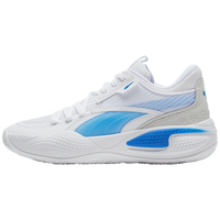 PUMA 彪马 Court Rider Team 中性篮球鞋 195660-02 白/蓝色 43
