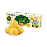 小鹿蓝蓝 小米山药即食绿豆糕 200g