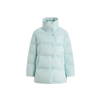 冰洁 BENGENBINJORA25冬短款羽绒服女95鸭绒泡芙羽绒服J5400DO50【吴昕同款】 氧气蓝 XL (175) 96A（75-85kg）