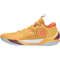 李宁 LI-NING 冷血2篮球鞋韦德低帮男鞋稳定支撑轻量高回弹耐久反光运动鞋