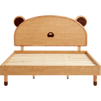 LINSY KIDS林氏儿童床卡通小熊床男女孩单人床 LH167A2-A小熊床 1.5*2m 1500mm*2000mm LH167A2-A小熊床(不含床垫)