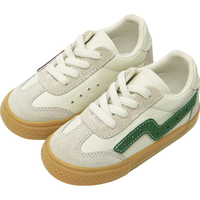 kids.ing【清仓不补】儿童板鞋春秋新款男女小童小白鞋鸳鸯软底休闲运动鞋 红绿小皮匠 35 成人款35码