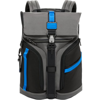 TUMI 途明 Alpha Bravo系列时尚撞色男士休闲双肩背包 0232759GYB灰拼蓝色 送京东plus会员