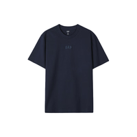 Gap 男女春季圆领短袖T恤 885843 海军蓝 XXL