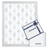 DOMIAMIA 豆豆被婴儿被子豆豆毯宝宝盖毯恒温安抚儿童被子毛毯夹棉110*140