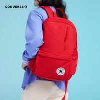 Converse 匡威双肩包 2025书包初高中校园大容量背包大旅行包 学院红【专柜 假一赔十】 M【44*30*11cm 约14.5L】