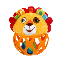 jollybaby 祖利宝宝 婴儿动物手抓球 狮子手抓球