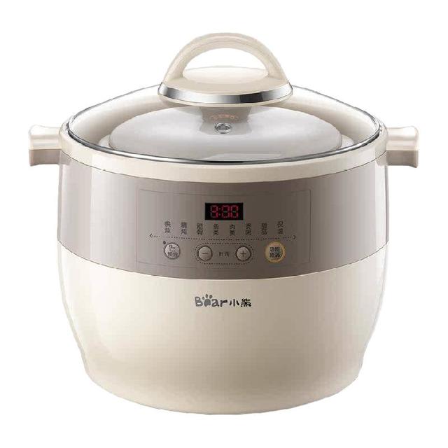 小熊 电炖锅电炖盅隔水炖家用全自动大容量煮粥锅煲汤锅多功能炖锅