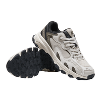 骆驼（CAMEL）漫游户外复古慢跑鞋女休闲运动 K23S09L7014-1 一度灰/深榄绿 39 【女】密网7014-1，一度灰/绿