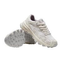 骆驼（CAMEL）漫游户外复古慢跑鞋女休闲运动 K23S09L7014-1 米白/香芋紫 39 【女】密网7014-1，米白/香芋紫