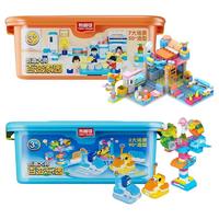 BLOKS 布鲁可积木 LOKS 布鲁可积木 儿童拼插积木桶百变益智玩具