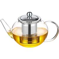 88VIP：金灶 A-08 飘逸杯玻璃泡茶壶过滤冲茶器办公室茶水分离泡茶壶简约