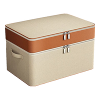 百易特大容量被子收纳袋家用换季衣服衣物棉被袋整理箱搬家行李打包 双层收纳袋-巨无霸【140L】