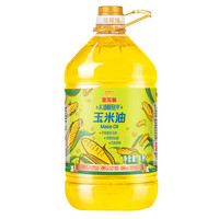 金龙鱼食用油 不油腻轻年玉米油4L