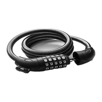 自行车密码锁抗剪山地车链条电动锁碟刹锁车锁单车便携电瓶车钥匙