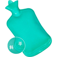 永上海永字牌热水袋大号中号小号加厚注水橡胶永牌热水袋儿童成人灌 大号1.75L【绿色】