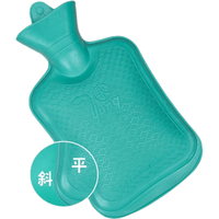 永上海永字牌热水袋大号中号小号加厚注水橡胶永牌热水袋儿童成人灌 中号1L【绿色】