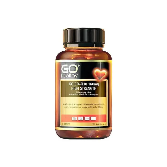 GO Healthy高之源辅酶q10胶囊心脏还原型新西兰官方正品部分临期