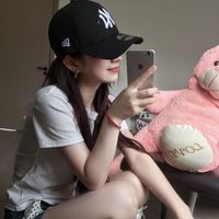 New Era纽亦华9FORTY男女黑色百搭940系列棒球鸭舌帽10531941