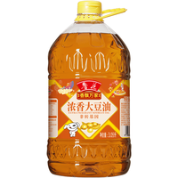 鲁花食用油 香飘万家系列 浓香大豆油 3.09L 非转基因