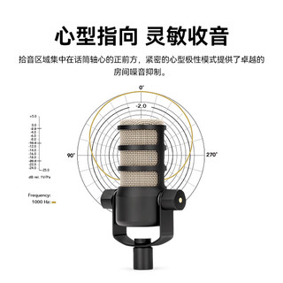  RØDE/罗德 广播级录音 动圈麦克风