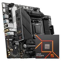 amdr5 7500F散片盒装搭微星B650M迫击炮B850刀锋钛主板cpu板U套装