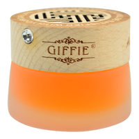 giffie 简非 iffie 简非 车载香水固体香膏汽车用品持久淡香氛车内空气清新剂除味香薰摆件 桂花1瓶+补充装2瓶