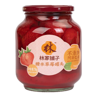 林家铺子水果罐头750g黄桃草莓桔子山楂什锦罐头纯糖熬制品牌爆款商超同售 【不添加阿斯巴甜】草莓750g*1