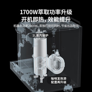  GEMILAI/格米莱 现磨 半自动意式咖啡机  绵云白