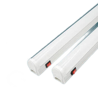 led带开关一体化T8灯管2孔流水线工作台灯管高亮T5灯棒1.2米18w T8一体化带开关[免费开票] 白