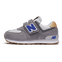  BALANCE4-7岁秋冬经典百搭格雷系灰运动鞋574A 35 脚长21cm