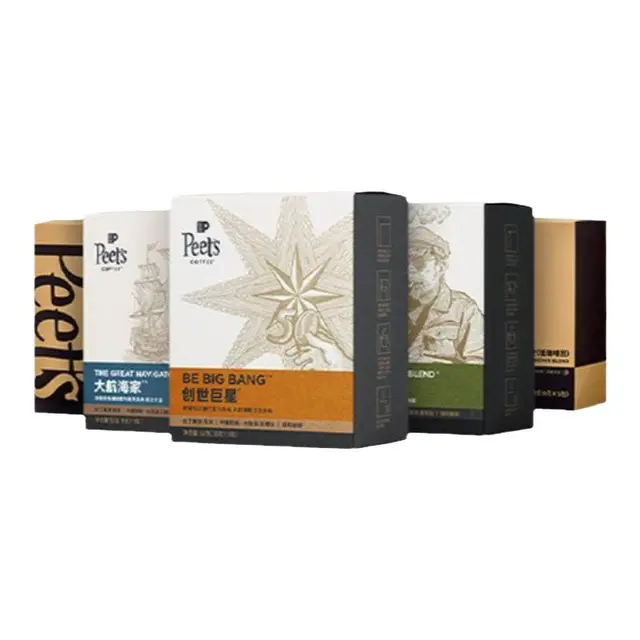 皮爷咖啡 Peet's COFFEEPeet's 挂耳咖啡组合装 5口味 50g*5盒