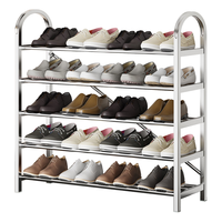 HOME ORGANIZER 溢彩年华 1109-SR 不锈钢鞋架 75*23*85cm