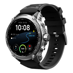 联想 双频GPS 智能运动手表  50米防水风暴灰