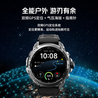 联想 Watch GT Pro 蓝牙通话 风暴灰 智能手表