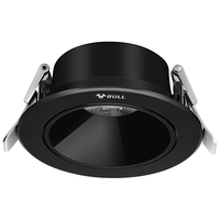 公牛 led射灯嵌入式防眩小山丘小射灯家用客厅电视墙可调角度筒灯