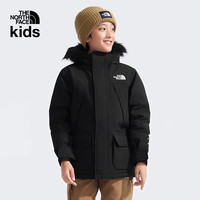 北面 儿童羽绒服童装男童鹅绒儿童羽绒服防水带毛领 （150/72）充绒量约168g