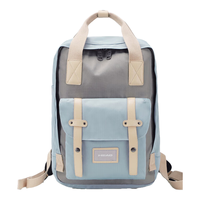 移动端、京东百亿补贴：海德 国家地理 男女款双肩包 N07301 灰拼蓝 大号