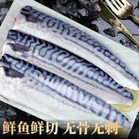 缤鲜 挪威青花鱼片 5片装 生鲜鲭鱼 新鲜冷冻青鱼鲐鱼似鲅鱼 鱼类海鲜 1000g【170-220g/片】净重5片