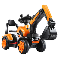 LIVING STONES BJ-5188 儿童电动玩具挖掘机 全电动款（可充电+电动挖臂+音乐彩灯+大礼包）