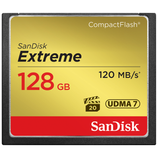 闪迪 至尊极速系列 Extreme CF存储卡 128GB（UHS-III）