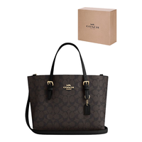COACH 女包奢侈品mollie25经典老花托特包CV965IMXAQ