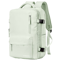 维多利亚旅行者 双肩包女旅行背包男大容量旅行包电脑包短途旅行登山包书包V7051 浅绿色